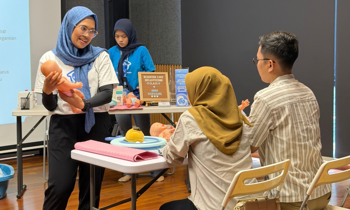 Kelas siap melahirkan dan merawat si kecil